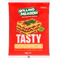 Rolling Meadow Tasty Grated Cheese 500g