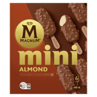 Magnum Mini Almond Ice Cream 6 x 60ml