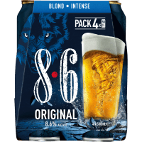 Bavaria 8.6 Original Intense Blond Beer Cans 4 x 500ml