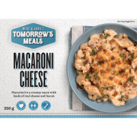 Tomorrow's Meals Macaroni Cheese Frozen Meal 250g