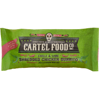 Cartel Food Co Chilli & Lime Shredded Chicken Burrito 200g
