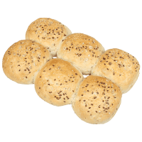 Unknown Mixed Grain Round Rolls 6pk