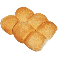 Unknown Sesame Round Rolls 6pk