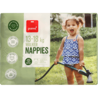 Pams Nappies 13-18kg Walker 13pk