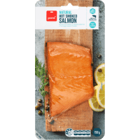 Pams Natural Hot Smoked Salmon 150g