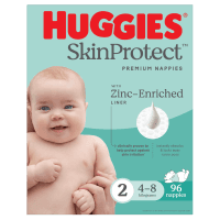 Huggies Nappies Infant For Boys & Girls Size 2 4-8kg 96pk