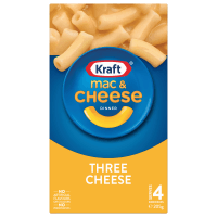 Kraft Three Cheese Mac & Cheese Dinner 205g