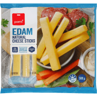Pams Edam Natural Cheese Sticks 500g