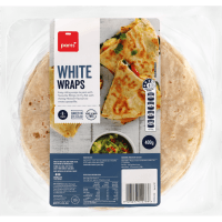 Pams White Wraps 8pk