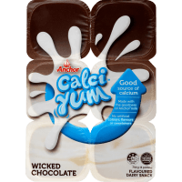 Anchor Calci-Yum Wicked Chocolate Flavoured Dairy Food 6 x 125g