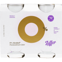 Zeffer 0% Alcohol Passionfruit Cider 4 x 330ml
