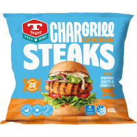 Tegel Free Range Chargrill Chicken Steaks 650g