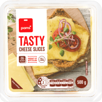 Pams Tasty Cheese Slices 500g