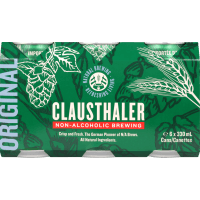 Clausthaler Non Alcoholic Lager 6 x 330ml