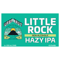 Urbanaut Little Rock Non-Alcoholic Hazy IPA 6 x 330ml