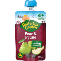 Rafferty's Garden Pear & Prune 4+ Months Smooth 120g